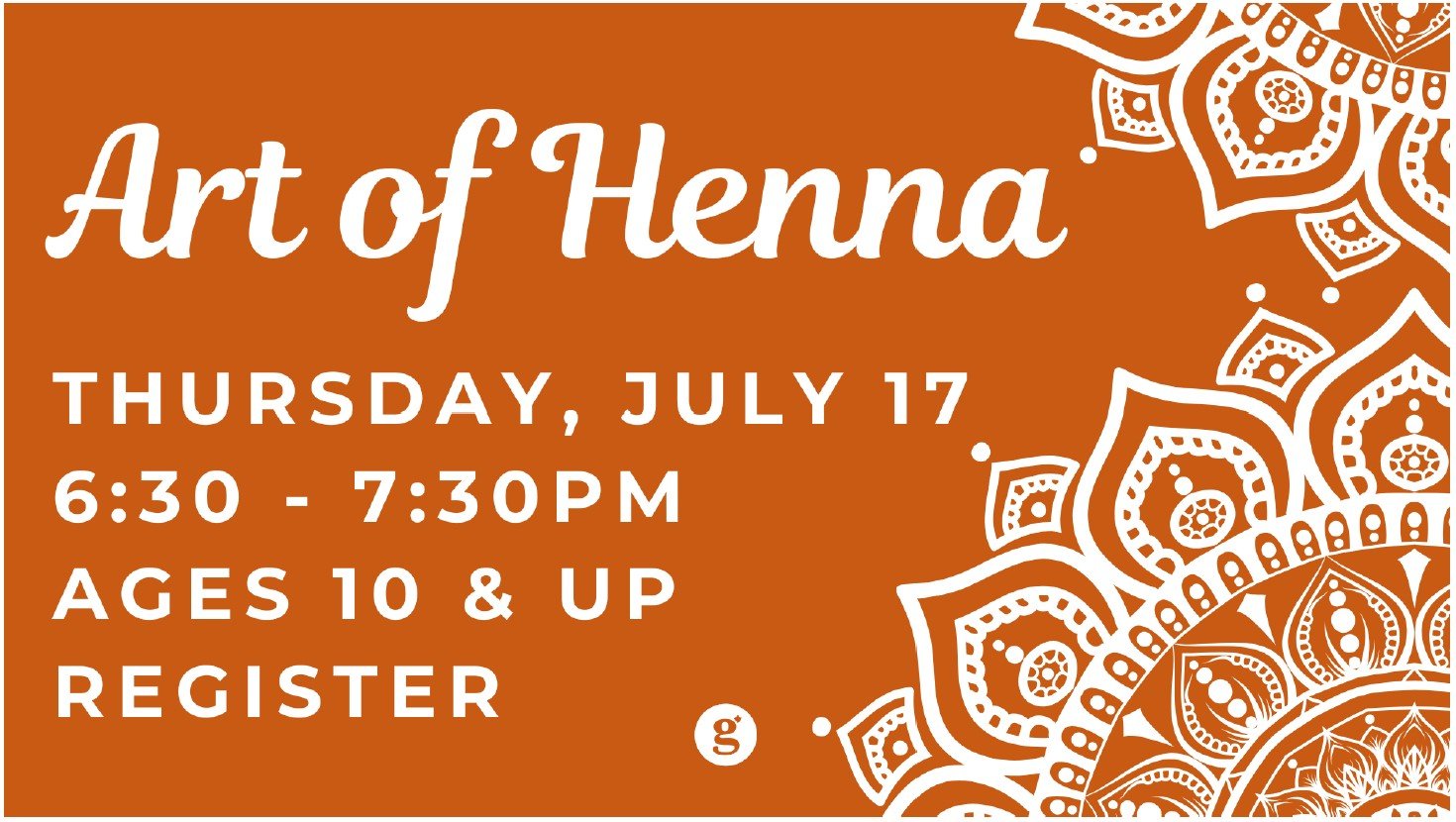 Art of Henna at the Grayslake Area Public Library